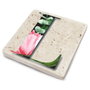 Hermia Set de 4 Posavasos de Piedra Natural Multicolor